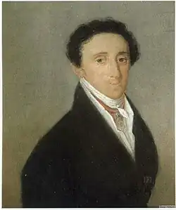 Портрет А. Шнайдера,1822 г.