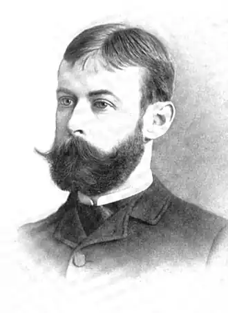 Портрет Генри Фуллера в журнале The Bookman за август-сентябрь 1895 года