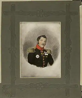 фоторепродукция с раскрашенной литографии