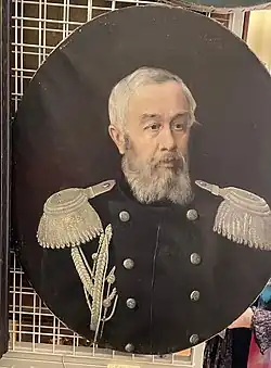 Возможный портрет П. И. Носовича, в фондах "Царского села" обозначен, как "Портрет П. И. Носовича" 1888 г.