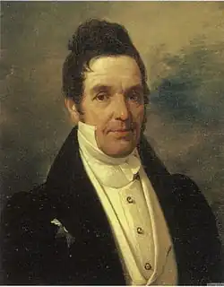 Портрет работы П. В. Басина (1835)