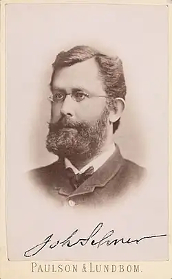 Юхан Сельмер ок. 1886.