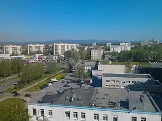 Потанины горы, вид из Озёрска