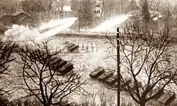 Пусковые установки М-31, 1945 год, битва за Познань