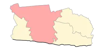 Правдинское городское поселение на карте