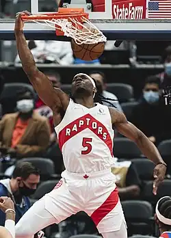 Ачиува в Торонто Рэпторс в 2021 году