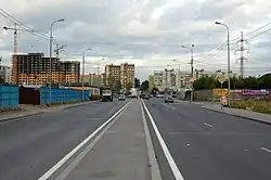 Перспектива в сторону Средней Рогатки