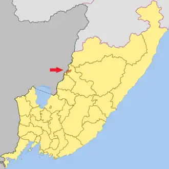 ДальнереченскДальнереченский городской округ на карте