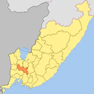 Михайловский район на карте