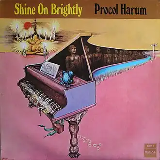 Обложка альбома Procol Harum «Shine On Brightly» (1968)