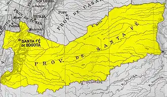 Столичная провинция в 1810 году.
