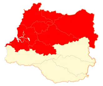 Вальдивия на карте