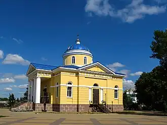 современный вид: западный и южный фасады