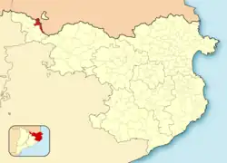 Расположение муниципалитета на карте провинции