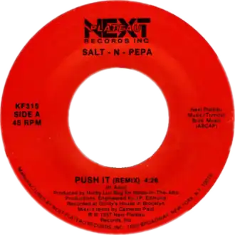 Обложка сингла Salt-N-Pepa «Push It» (1987)