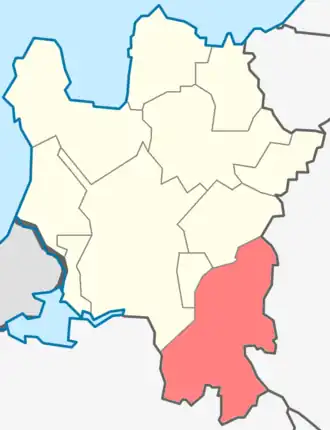 Пустомержское сельское поселение на карте