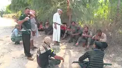 Шиитские туркменские бойцы сопротивления в Каратапе, 2017 год