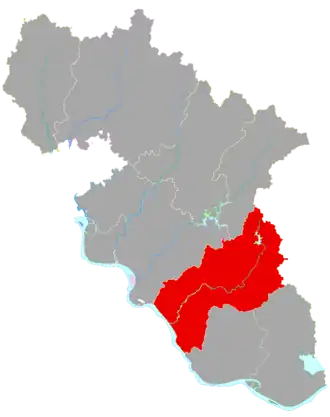 Цичунь на карте