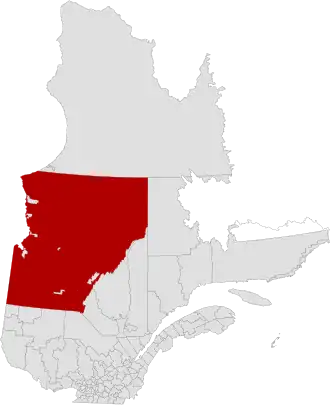 Бе-Джеймс на карте