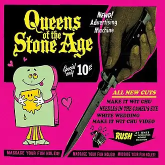 Обложка сингла Queens of the Stone Age «Make It wit Chu» (2007)
