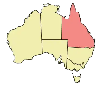 карта: География Квинсленда