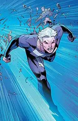 Ртуть в комиксе Uncanny Avengers (Vol. 3) #27 (сентябрь 2017)Художник — Шон Изааксе