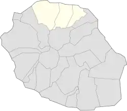 Сен-Дени на карте