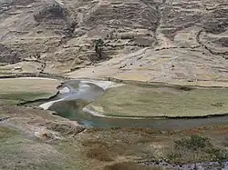 Нижнее течение Нупе в августе 2011 года.