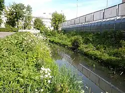 Сапалаевка в Луцке. Прямо – СШ № 9, справа - спортплощадка ВНУ им. Леси Украинки.