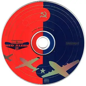 Обложка альбома Фрэнка Клепаки «Command & Conquer: Red Alert 2 - The Soundtrack» (2000)