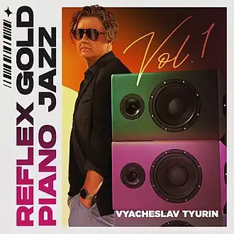 Обложка альбома Вячеслава Тюрина (VIVITI) «Reflex Gold Piano Jazz, Vol. 1» (2022)