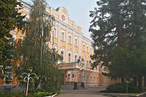 Главный корпус Рязанского государственного университета