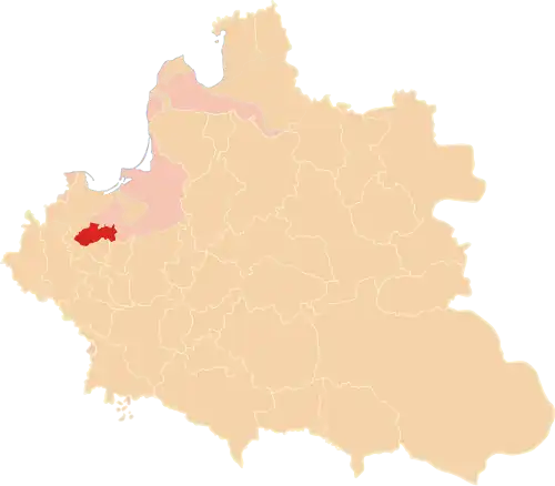 Хелмненское воеводство на карте