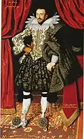 Уильям Ларкин «Ричард Саквиль», 1613 год