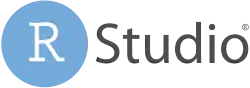Логотип программы RStudio