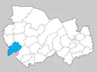 Чистоозёрный район на карте