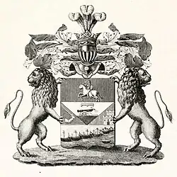 Герб Болотниковых из «Общего гербовника дворянских родов Российской империи» (1816)