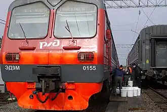 RZD ED9M-0155 2022-05  Malenga