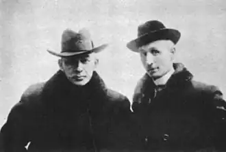 Сергей Рахманинов и Николай Струве (Копенгаген, 1918)