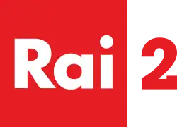 Логотип Rai 2, используемый с 2016 года