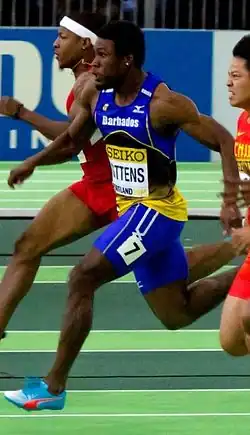 Рамон Гиттенс на чемпионате мира в помещении 2016 года