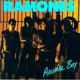 Обложка альбома Ramones «Animal Boy» (1986)