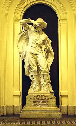 Антониу Рапозу Тавариш (Таварис),статуя из Музея Паулиста