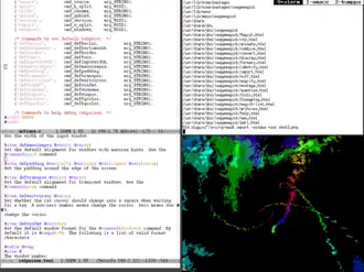 Скриншот программы Ratpoison