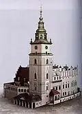 Макет ратуши в Кракове