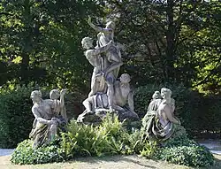 Похищение Прозерпины. Камень. Дворцовый сад, Вюрцбургская резиденция