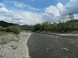 Верхнее течение Молдовы около города Кымпулунг-Молдовенеск