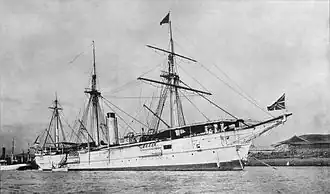 Винтовой клипер «Разбойник» в тропической окраске