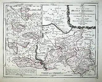 Нижнее графство в 1794 году.