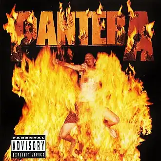 Обложка альбома Pantera «Reinventing the Steel» (2000)